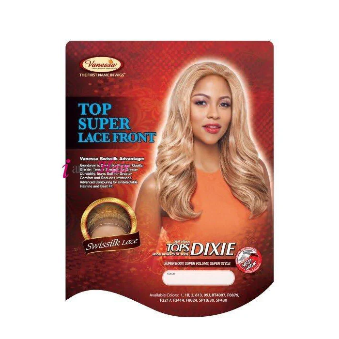 Vanessa Swissilk Top Super Lace Front Wig - TOPS DIXIE - Image 4