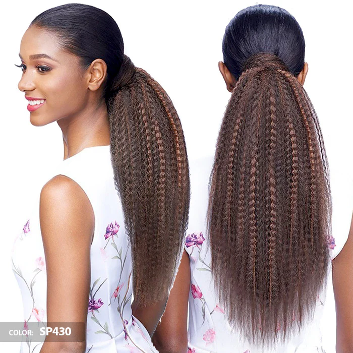 Vanessa Drawstring With Bundle Wrap Express Curl Ponytail - STB CRINKLE - Image 2