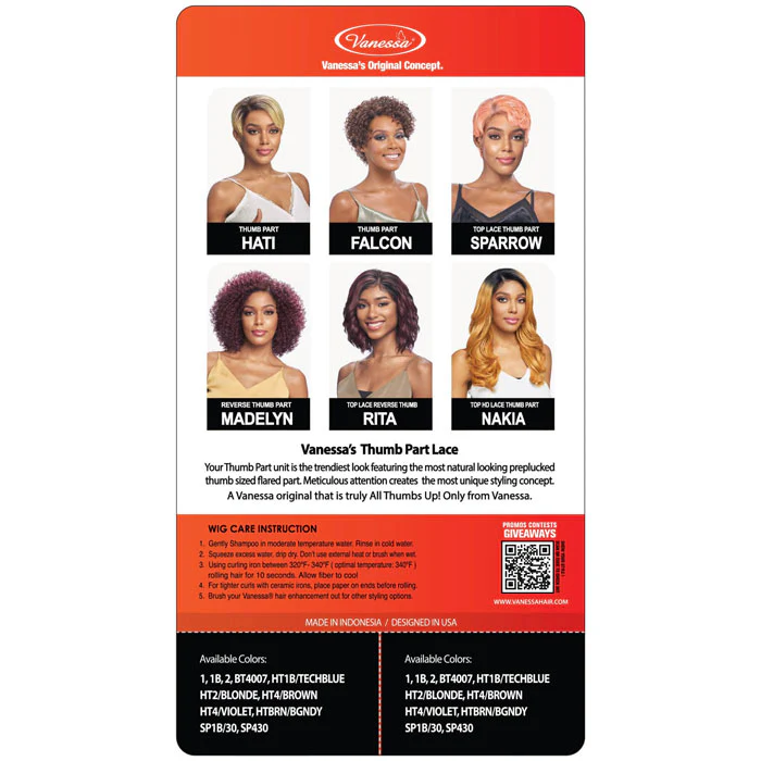 Vanessa Thumb Part Lace Front Wig - AVERY - Image 5