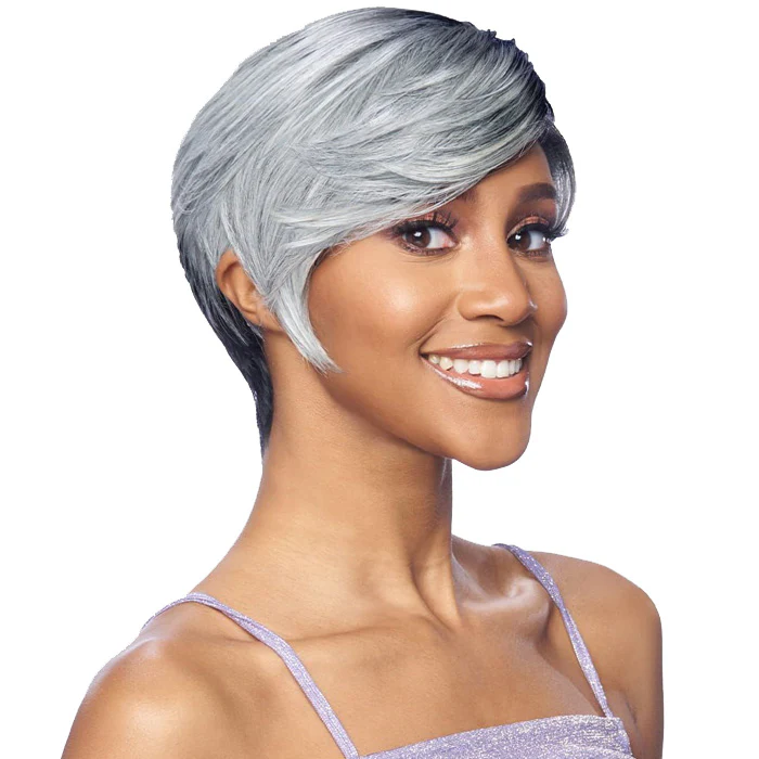 Vanessa Party Lace HD Lace J Part Full Wig - MELT SILVY - Image 3