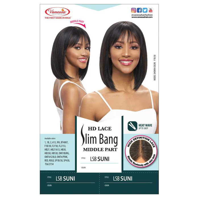 Vanessa Slim Bang HD Middle Part Lace Wig - LSB SUNI - Image 5