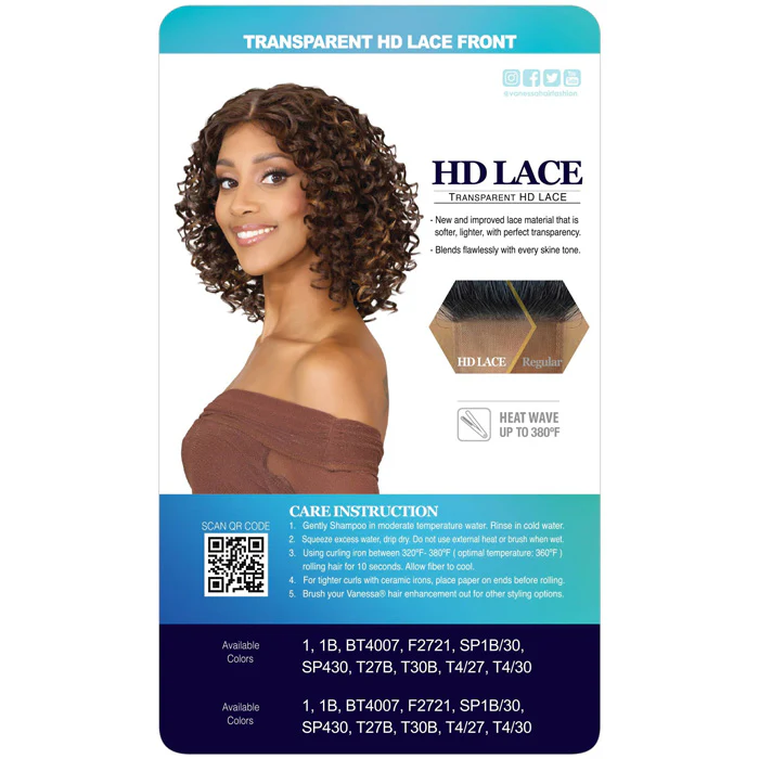 Vanessa Top Lace HD Lace Front Part Wig - TOPS DM SAGE - Image 5