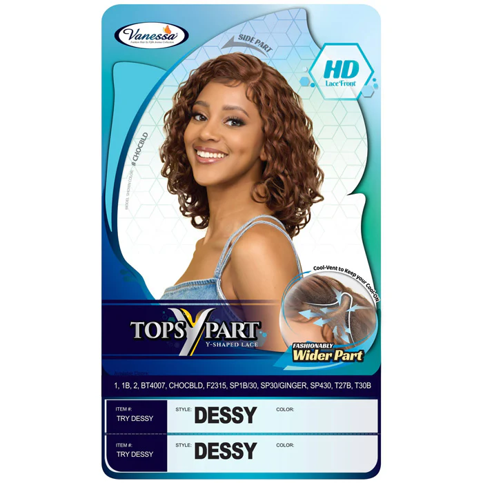 Vanessa Top Y-Part HD Lace Front Wig - TRY DESSY - Image 3
