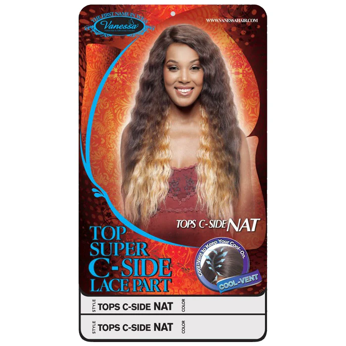 Vanessa Top Super C-Side Lace Part Wig - TOPS C SIDE NAT - Image 6