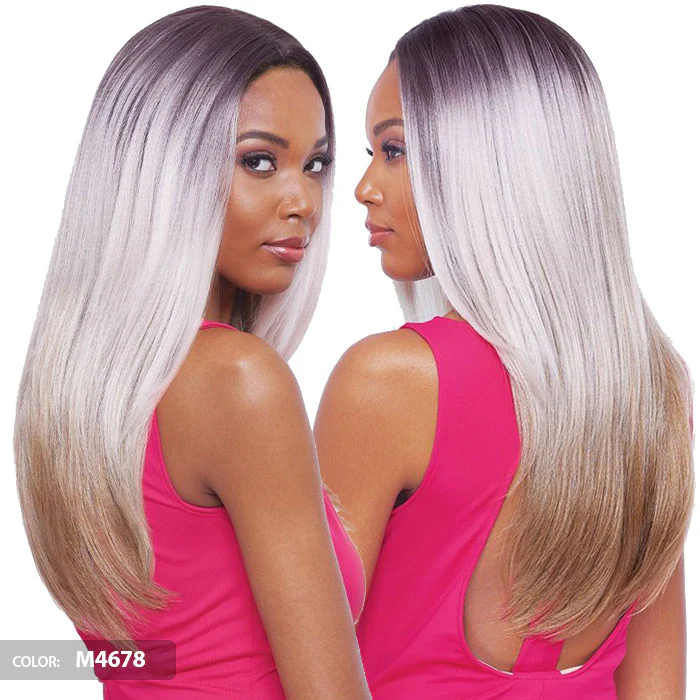 Vanessa Top Super Middle Lace Part Front Wig - TOPS M BEAUTY - Image 2