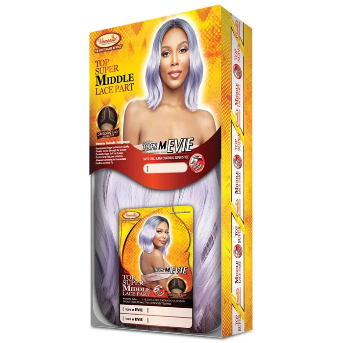 Vanessa Top Super Middle Part Lace Front Wig TOPS M EVIE - Image 5
