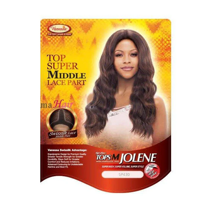 Vanessa Top Super Middle Part Lace Front Wig - TOPS M JOLENE - Image 3