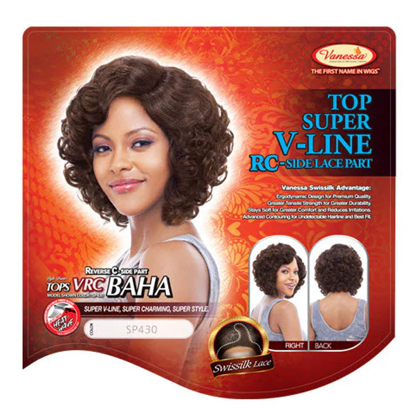 Vanessa Top Super V-line RC-Side Lace Part Swissilk Lace Front Wig - TOPS VRC BAHA - Image 4