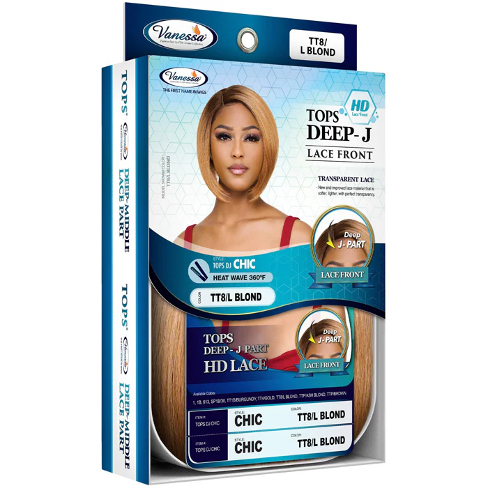 Vanessa Tops Deep J-Part HD Lace Front Wig - TOPS DJ CHIC - Image 7