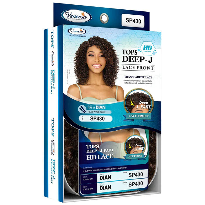 Vanessa Tops Lace HD Lace Front Wig - DIAN - Deep J-Part - Image 5