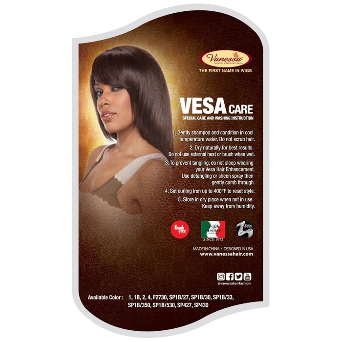 Vanessa Vesa Human Hair Blend Full Wig - HB LIBBY - Image 6