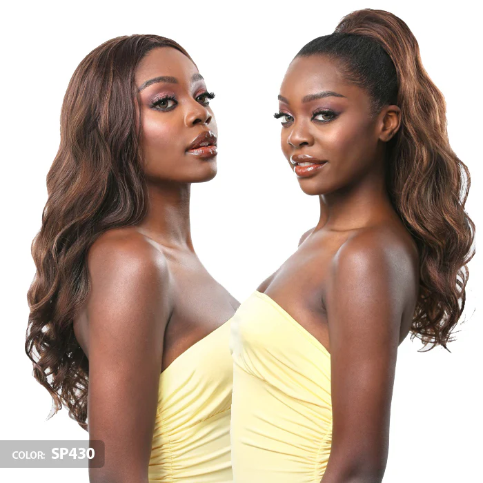 Vanessa Vibe Swap Half Wig - ISSEY - Image 2