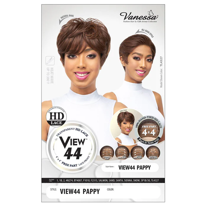 Vanessa View 44 HD 4x4 Free Part Lace Front Wig - VIEWP44 PAPPY - Image 4