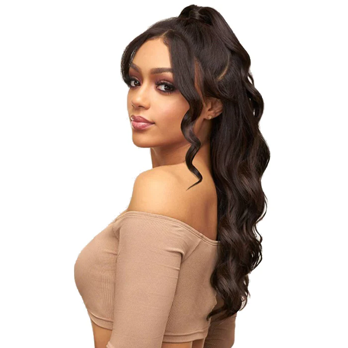 Vanessa View U-Bang Half Updo & Bnag U-Part HD Lace Front Wig - VIEW U-BANG WAVE - Image 2
