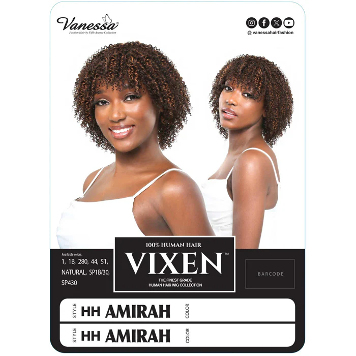 Vanessa Vixen 100% Human Hair Full Wig - HH AMIRAH - Image 3