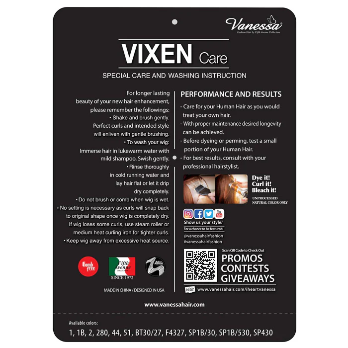 Vanessa Vixen 100% Human Hair Full Wig - HH NEO - Image 4