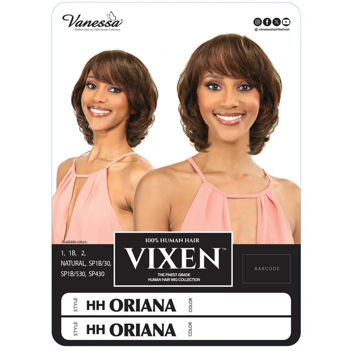 Vanessa Vixen 100% Human Hair Full Wig - HH ORIANA - Image 3