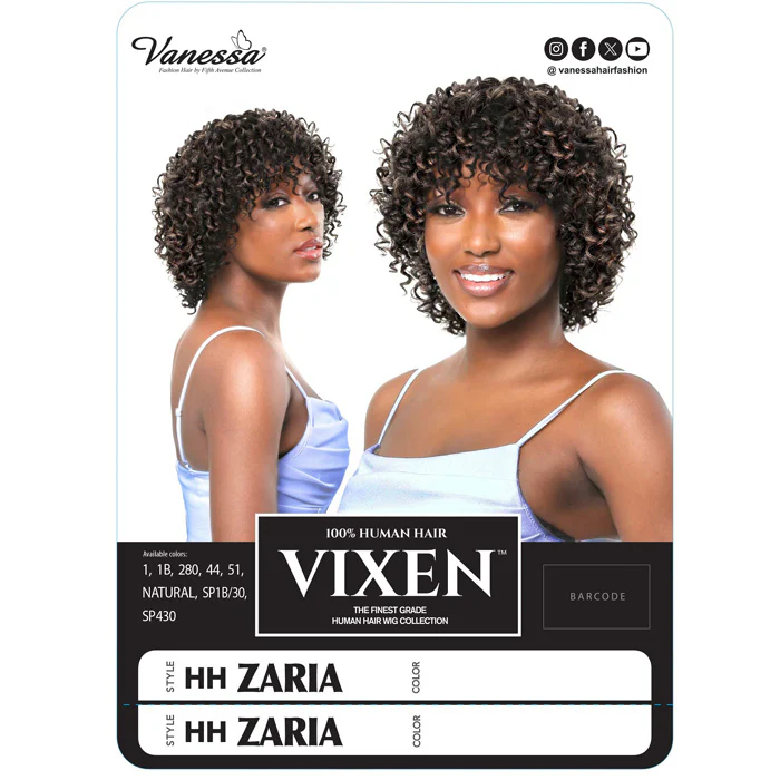 Vanessa Vixen 100% Human Hair Full Wig - HH ZARIA - Image 3