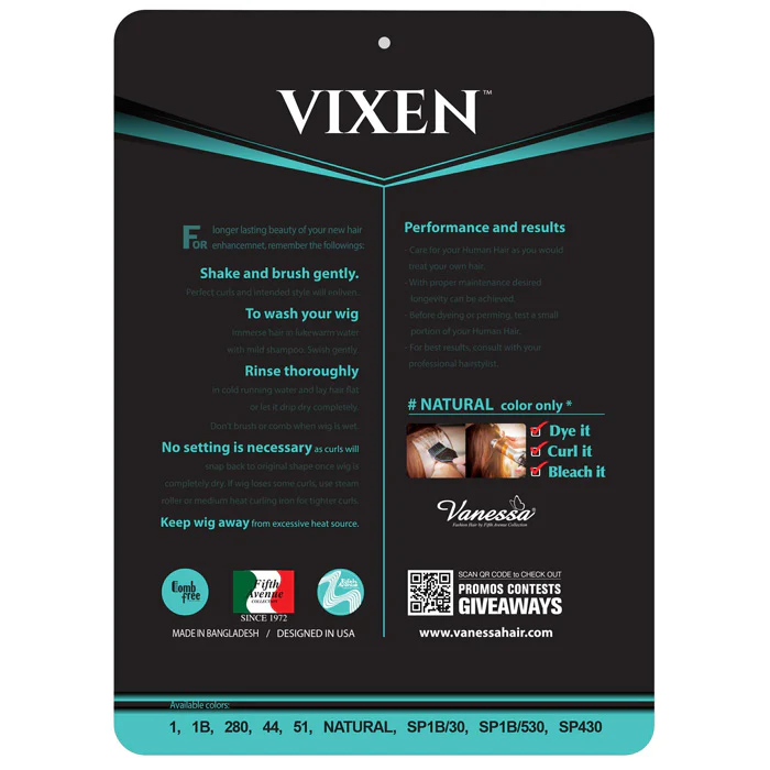 Vanessa Vixen 100% Human Hair Full Wig - HH ZURI - Image 4
