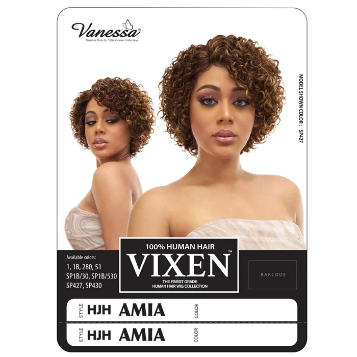 Vanessa Vixen 100% Human Hair Wig - HJH AMIA - Image 3