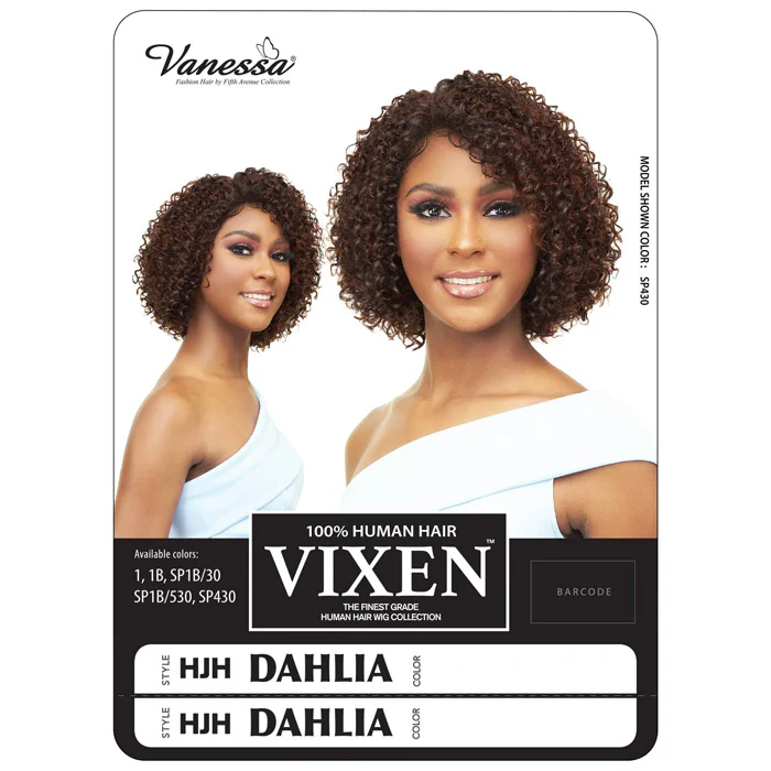 Vanessa Vixen 100% Human Hair Wig - HJH DAHLIA - Image 3