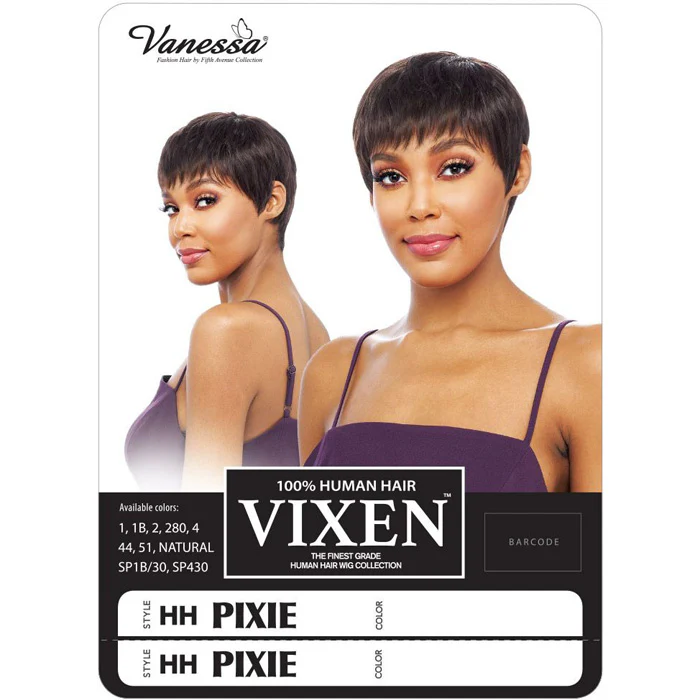 Vanessa Vixen Human Hair Full Wig - HH PIXIE - Image 4