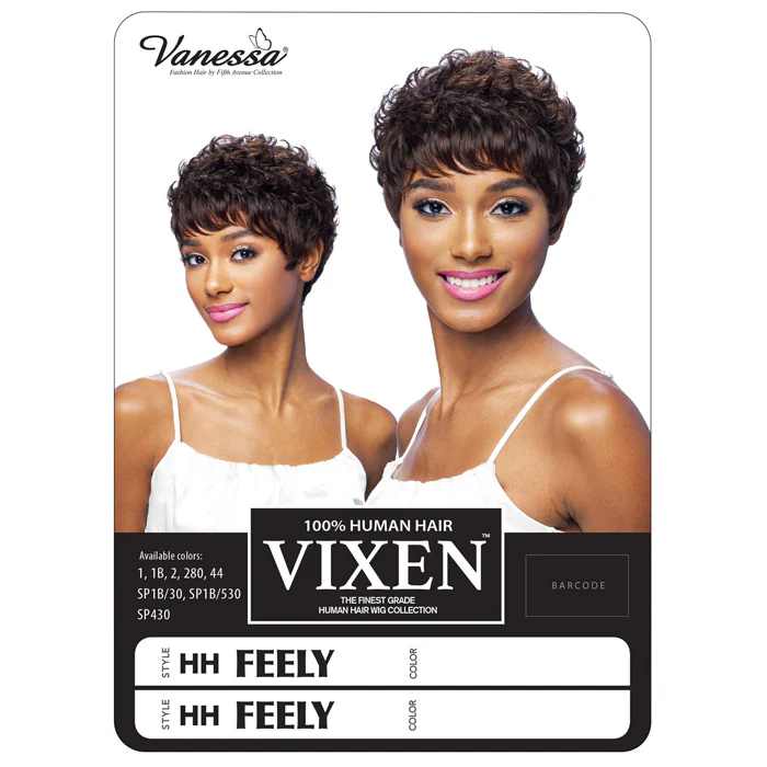 Vanessa Vixen Human Hair Wig - HH FEELY - Image 4
