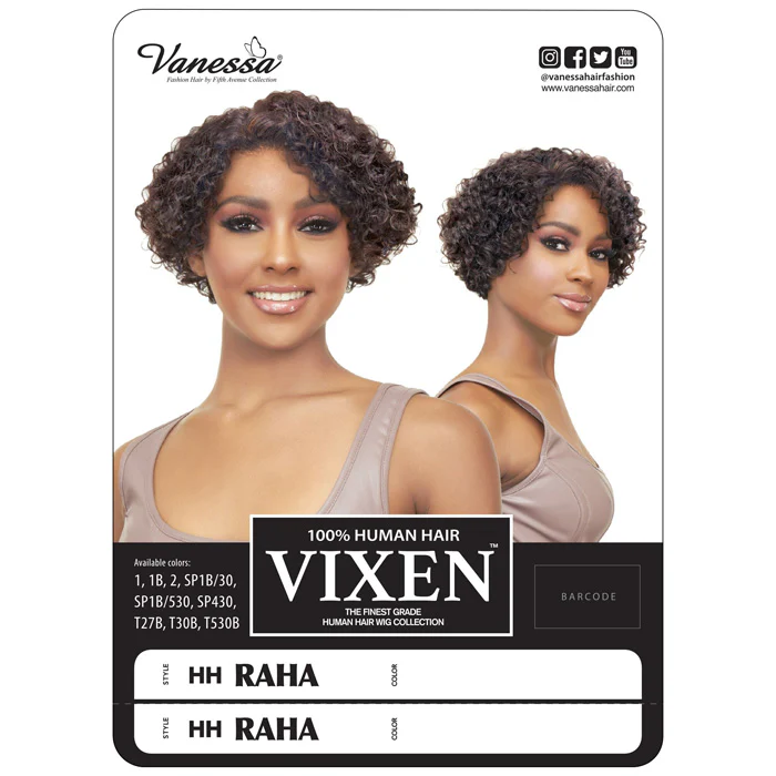 Vanessa Vixen Human Hair Wig - HH RAHA - Image 4