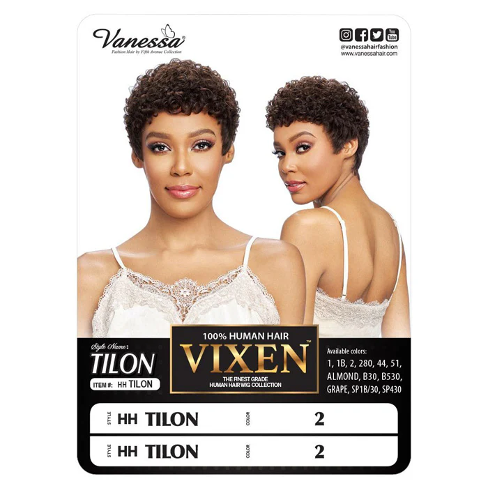 Vanessa Vixen Human Hair Wig - HH TILON - Image 4