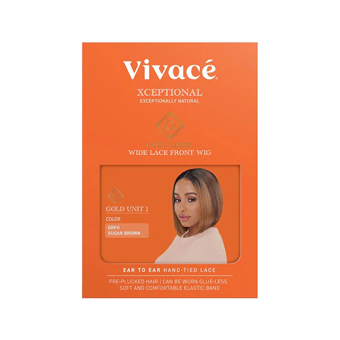Vivace Xceptional Gold Label Wide Glueless Straight Bob HD Lace Front Wig - GOLD UNIT 1 - Image 6