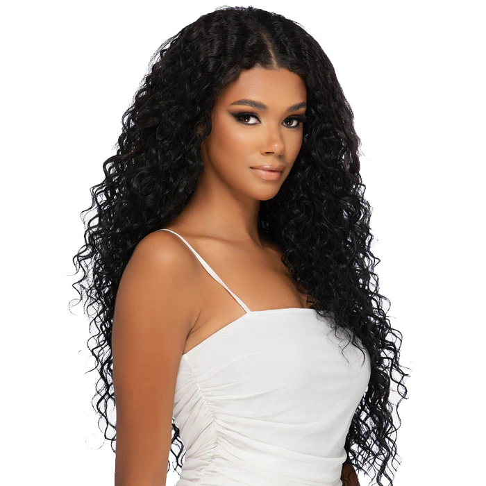 Vivica A Fox 100% Human Hair Blend U-Part Wig - U-AIN - Image 2