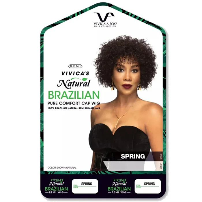 Vivica A. Fox 100% Remi Natural Brazilian Human Hair Full Wig - SPRING - Image 7
