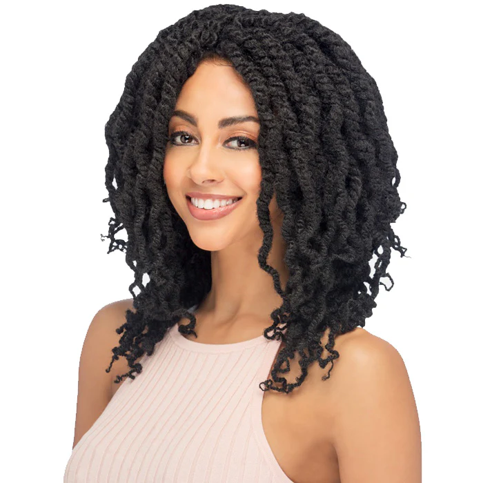 Vivica A Fox Afro Soul Puff 100% Human Hair Unprocessed Natural 2X Kinky Crochet Bulk Braids - HKAP16 - Image 2