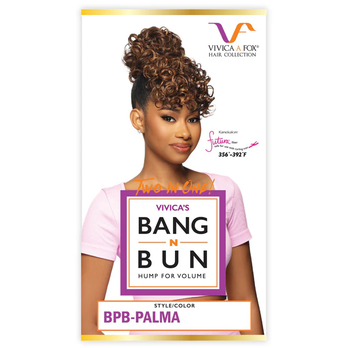 Vivica A Fox Bang N Bun Hair Pieces - BPB-PALMA - Image 3
