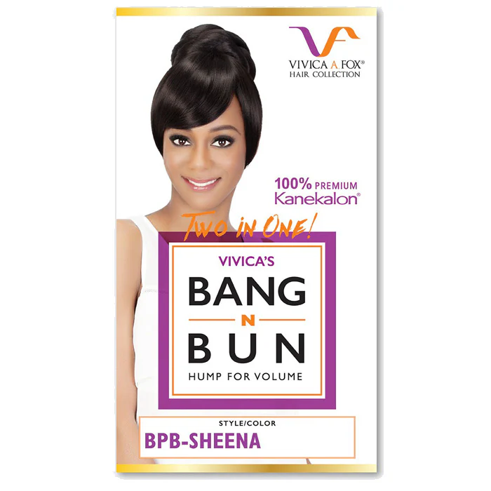 Vivica A Fox Bang N Bun Hair Pieces - BPB-SHEENA - Image 3