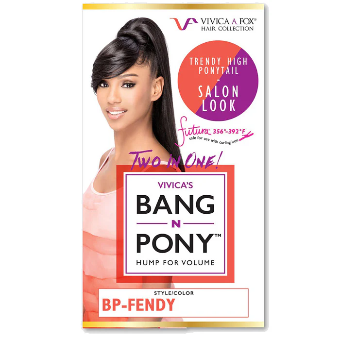 Vivica A Fox Bang N Pony Ponytail - BP-FENDY - Image 3