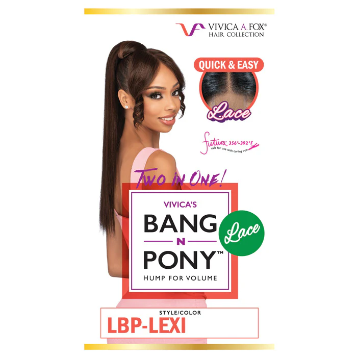 Vivica A Fox Center Lace Bang and Ponytail - LBP-LEXI - Image 4