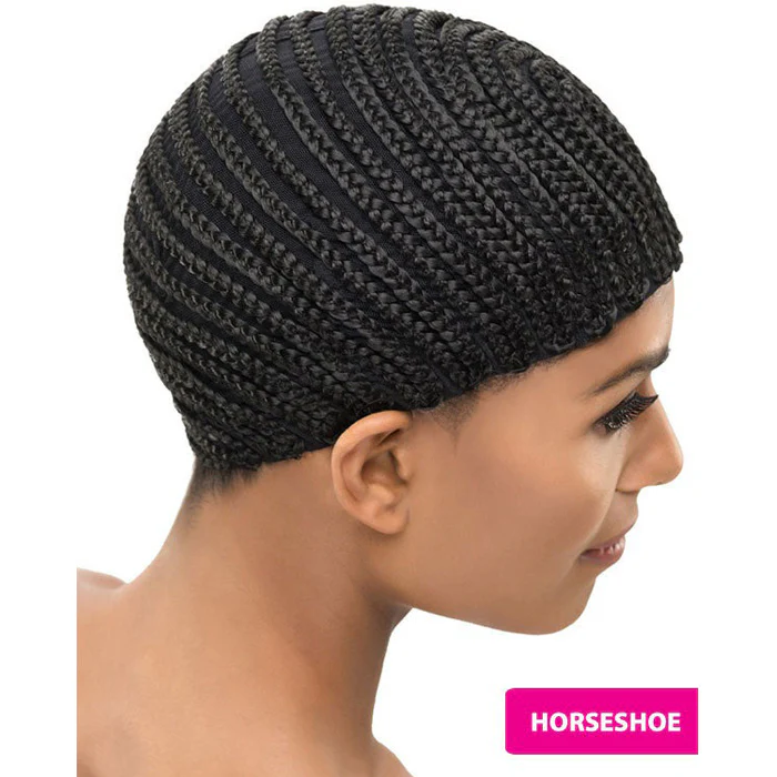Vivica A Fox Cornrow Express Cap STRAIGHT BACK or HORSESHOE (With Combs) - Image 3