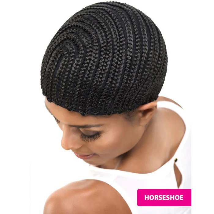 Vivica A Fox Cornrow Express Cap STRAIGHT BACK or HORSESHOE (With Combs) - Image 4