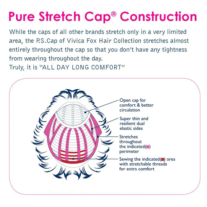 Vivica A. Fox Pure Stretch Cap Wig - HH-WHITNEY-V - Image 5