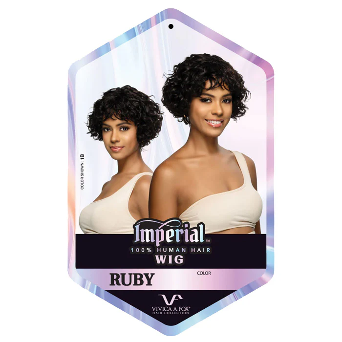 Vivica A Fox Imperial 100% Human Hair Full Wig - RUBY - Image 3