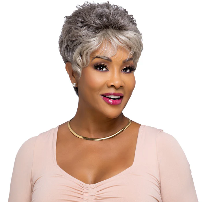 Vivica A Fox Pure Comfort Cap Human Hair Full Wig - H205-V