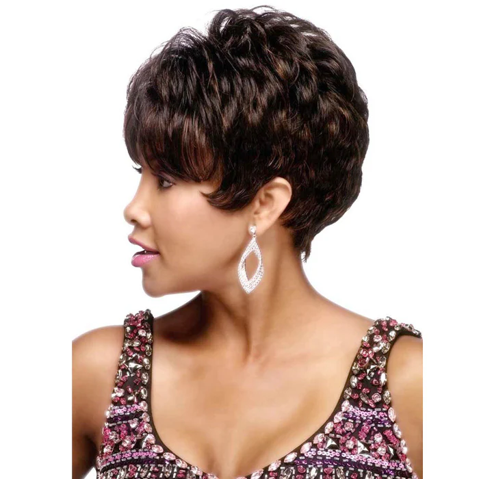 Vivica A Fox Pure Comfort Cap Human Hair Full Wig - H205-V - Image 4