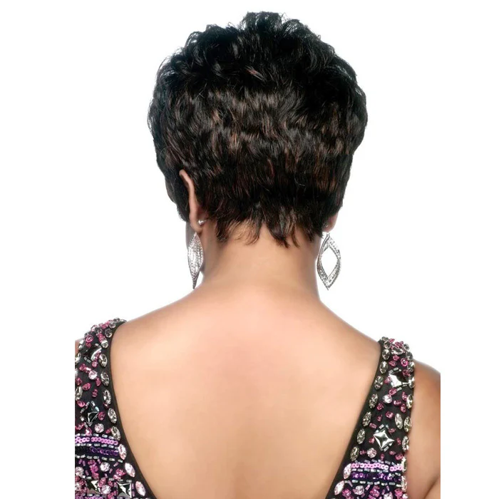 Vivica A Fox Pure Comfort Cap Human Hair Full Wig - H205-V - Image 6