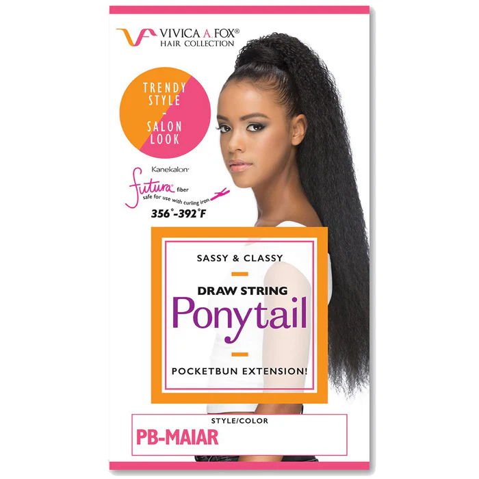 Vivica A Fox Sassy & Classy Drawstring Ponytail - PB MAIAR - Image 4