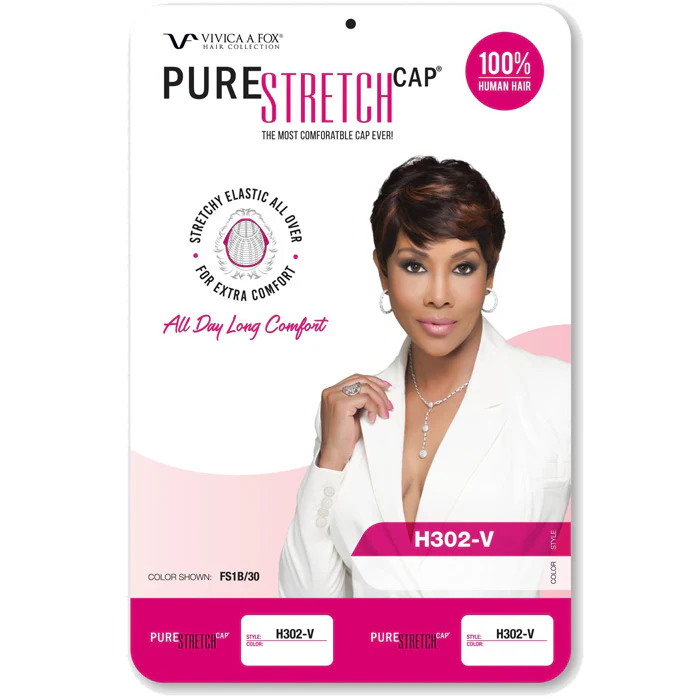 Vivica A Fox Pure Stretch Cap Human Hair Wig - H302 - Image 4