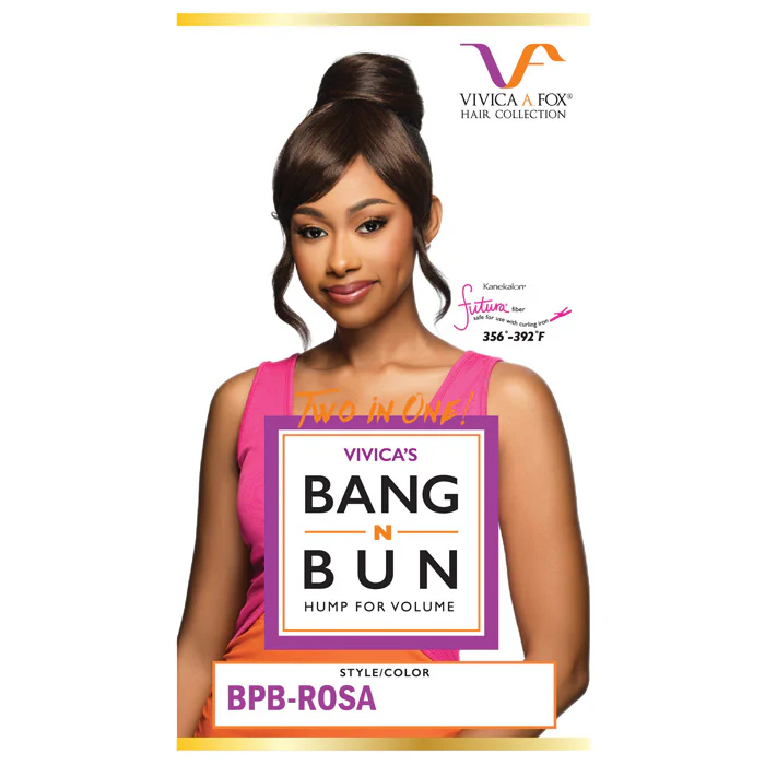 Vivica Fox Bang & Bun Hairpieces - BPB-ROSA - Image 3