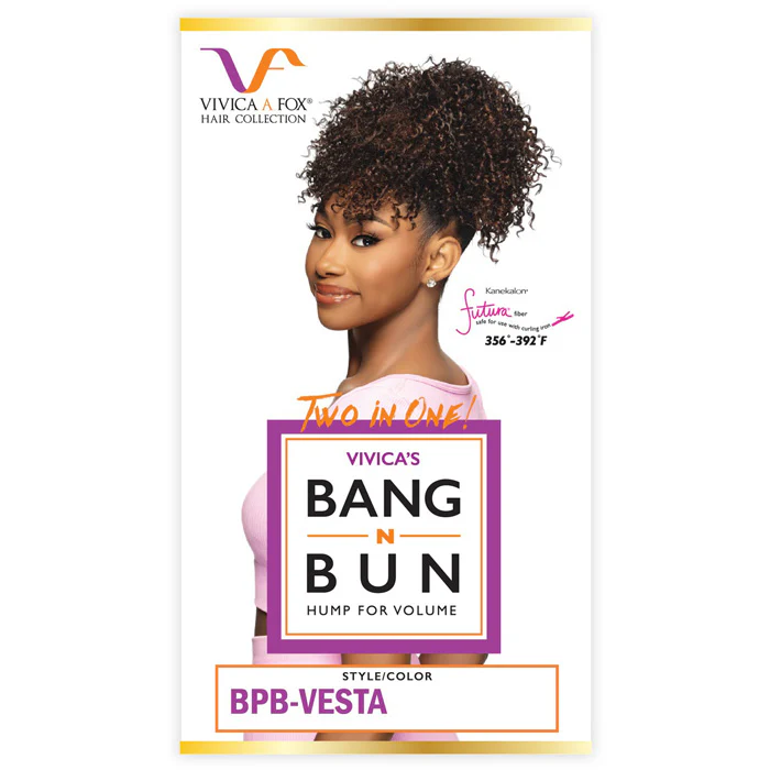 Vivica Fox Bang N Bun Hair Pieces - BPB-VESTA - Image 3