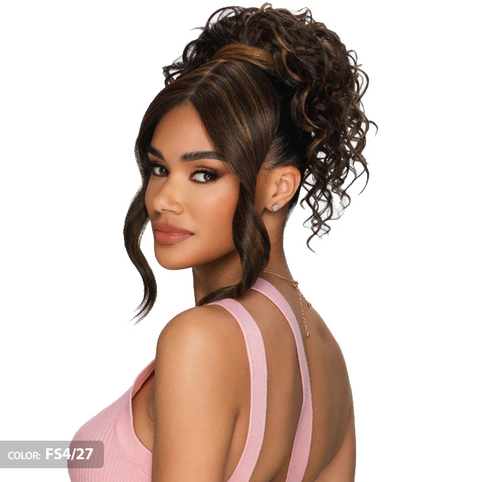 Vivica A Fox Bang N Pony Quick N Easy Lace Ponytail - LBP-WINK - Image 2