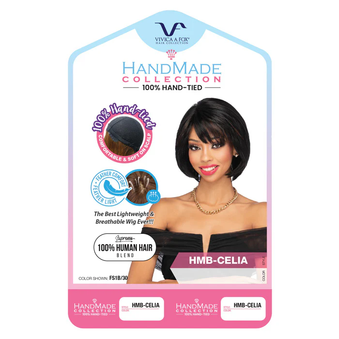 Vivica Fox Hand Made Collection 100% Human Hair Blend Full Wig - HMB-CELIA - Image 4